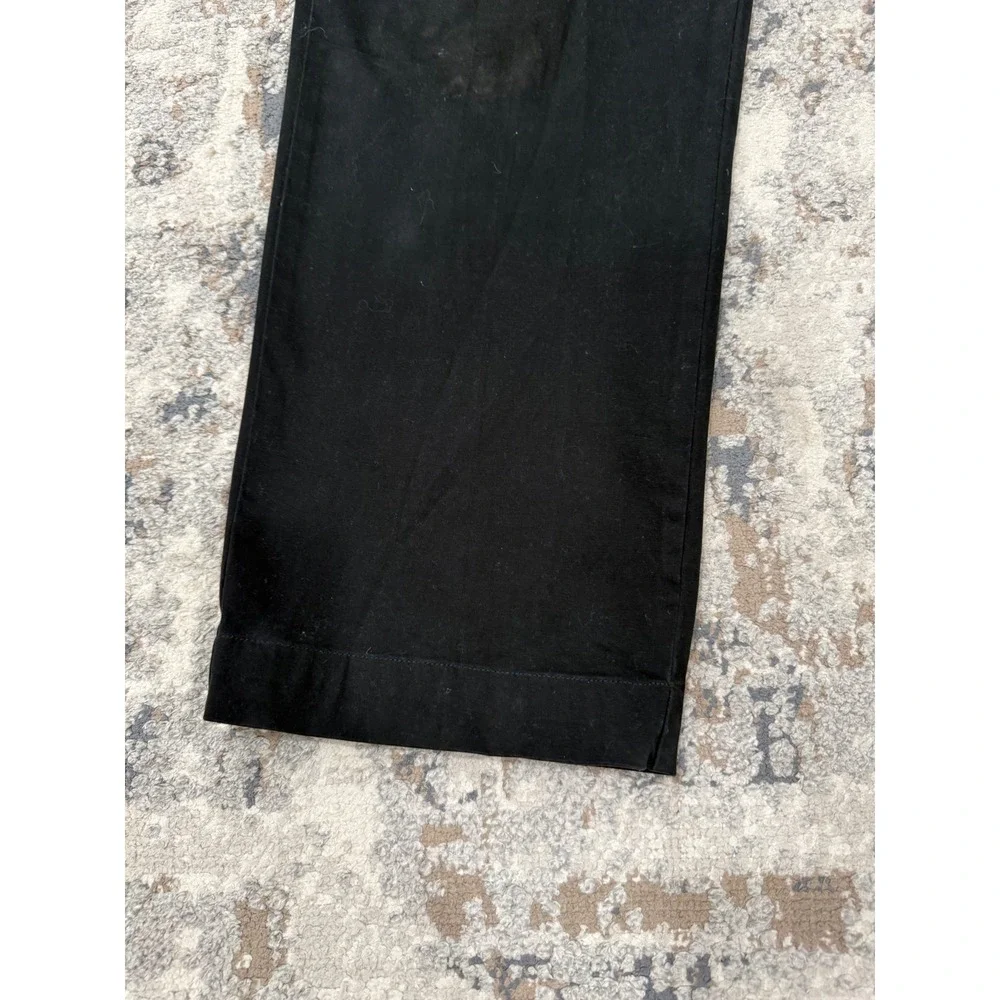 Polo Ralph Lauren Mens Black Straight Leg Chino Pants 36x30 Cotton Stretch